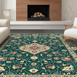 Intricate Vintage Floral Harmony(Blue)