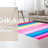 Joyful Geometric Pastel Arrangement(Pink)