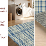 Inviting Plaid Warmth and Texture(Beige)