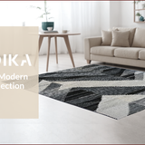 Rustic Contemporary Checkerboard Style(Black)