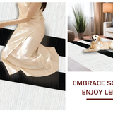 Chic Black and White Striped Elegance(Black)