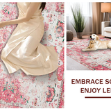 Floral Vintage Pastel Aesthetic(Pink)