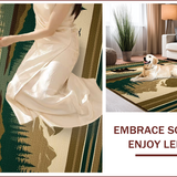 Ultra Soft Area Rug, Non Slip, Stain Resistant, Washable Area Rugs for Living Room, Bedroom, Timeless Classic Outdoor-Inspired Design(Brown)