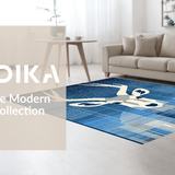 Contemporary Rustic Antelope Design(Blue)