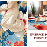 Elegant Contemporary Floral Fusion(White)