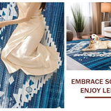 Chic Vintage Lattice Aesthetic(Blue)