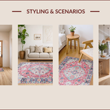 Elegant Ogee Composition(Pink)