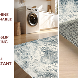 Cozy Textured Linear Arrangement(Blue)