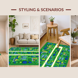 Fun Multicolored Educational Activity Mat(Green)