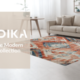 Luxurious Medallion Print Fusion(Red)