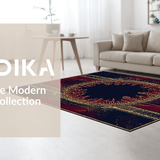 Maritime Kraken With Artistic Tentacle Spiral Design Collection(Red)