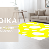 Ultra Soft Area Rug, Non Slip, Stain Resistant, Washable Area Rugs for Living Room, Bedroom, Eclectic Soft Touch Decor Piece(Yellow)