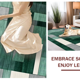 Elegant Geometric Forest Green(Green)