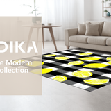 Contemporary Black and Yellow Fusion(Black)