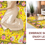 Cheerful Nature Inspired Floor(Yellow)