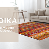 Contemporary Colorful Textile Art(Red)