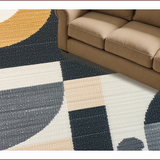 Ultra Soft Area Rug, Non Slip, Stain Resistant, Washable Area Rugs for Living Room, Bedroom, Versatile Charcoal Beige Playroom Stain-Resistant Rug(Gray)