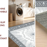 Eerie Black and White Web Motif(Gray)