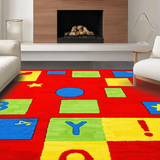 Lively Multicolor Learning Design(Red)