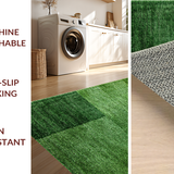 Contemporary Textured Turf Elegance(Green)