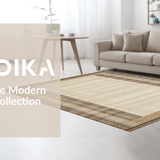 Chic Transitional Striped Design(Beige)