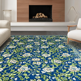 Timeless Floral Design with Grace(Blue)