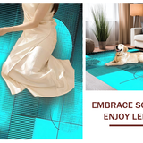 Elegant Teal and Black Design(Blue)