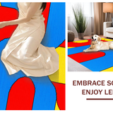 Contemporary Textured Wavy(Red)