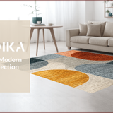 Ultra Soft Area Rug, Non Slip, Stain Resistant, Washable Area Rugs for Living Room, Bedroom, Modern Abstract Thin Washable(Gray)