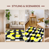 Contemporary Black and Yellow Fusion(Black)