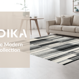 Ultra Soft Area Rug, Non Slip, Stain Resistant, Washable Area Rugs for Living Room, Bedroom, Coastal Chic Rug With Nautical-Inspired Contrast Pattern(Gray)
