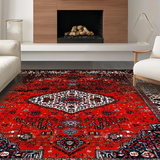 Luxurious Textured Diamond Layout(Red)