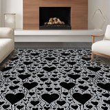 Playful Whimsical Shag Design(Black)