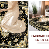 Sophisticated Diamond Patterned Elegance(Black)