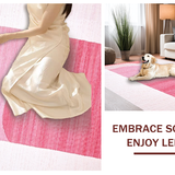 Charming Textured Modern Flair(Pink)