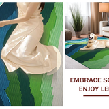 Contemporary Colorful Symmetrical Elements(Green)