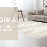 Trendy Abstract Cream Colorplay(Beige)