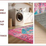 Vibrant Medallion Patterned Aesthetic(Pink)