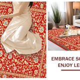 Playful Colorful Floral Design(Red)