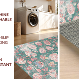 Delicate Floral Rustic Chic Look(Green)