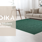 Elegant Dark Green Tiled Texture(Green)