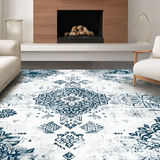 Chic Retro Medallion Aesthetic(Blue)