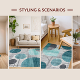 Cozy Earthy Tones with Circular Themes(Gray)