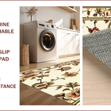 Ultra Soft Area Rug, Non Slip, Stain Resistant, Washable Area Rugs for Living Room, Bedroom, Soft Non-Slip Area Rug for Home Office Decor(Beige)