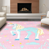 Charming Pastel Rainbow Waves(Pink)