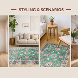 Lush Pastel Floral Artistry(Blue)