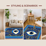 Sophisticated Lattice Style Decor(Blue)