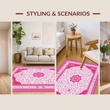 Modern Abstract Flower Composition(Pink)