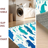 Lively Aqua & White Contrast(Blue)