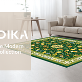 Vibrant Floral Tiled Aesthetic(Green)